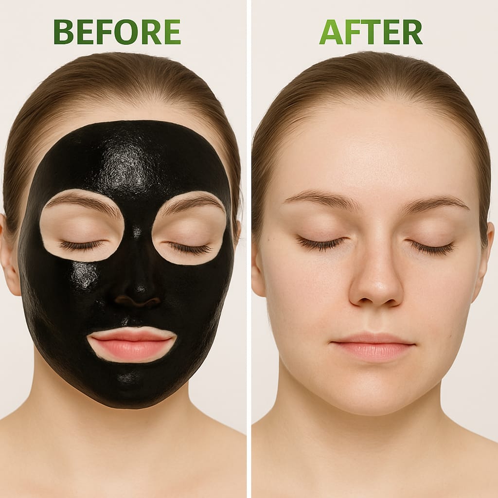 Peel Off Black Mask – Deep Cleansing & Pore Care with Bamboo Charcoal