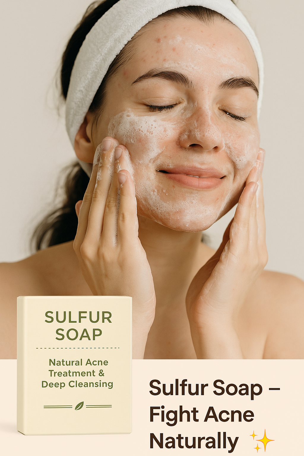 Sulfur Soap – Natural Acne Treatment & Deep Cleansing
