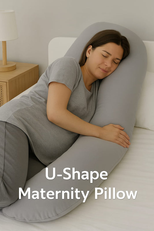 U-Shape Maternity Pillow | Full Body Pregnancy Support Cushion
