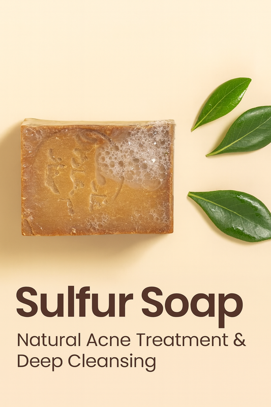 Sulfur Soap – Natural Acne Treatment & Deep Cleansing